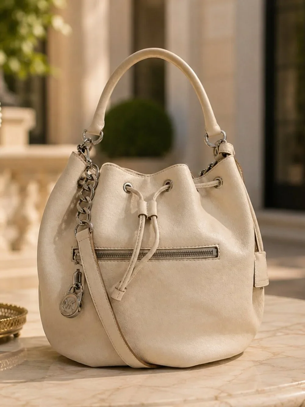 Michael by Michael Kors Knox Drawstring Satchel